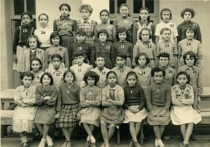 ECOLE MAGNAN FILLES 1957 CM2